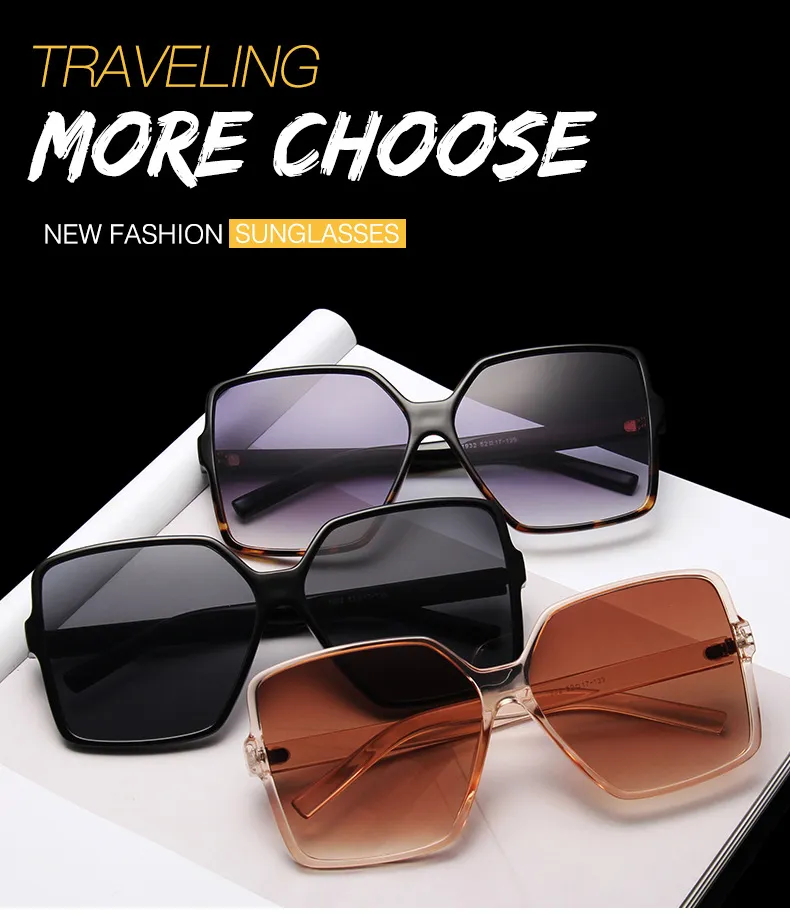 A112 Fashion s Mirror Women Black Sun Glasses Men Shades Female UV Protection Lady Eyewear Fahion Glae Shade