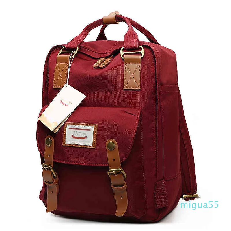 Backpack Style Mode Vrouwen Rugzak Waterdichte School Tassen Voor Tiener Meisje 14 Inch Laptop Ken Hoge Kwaliteit Mochilas