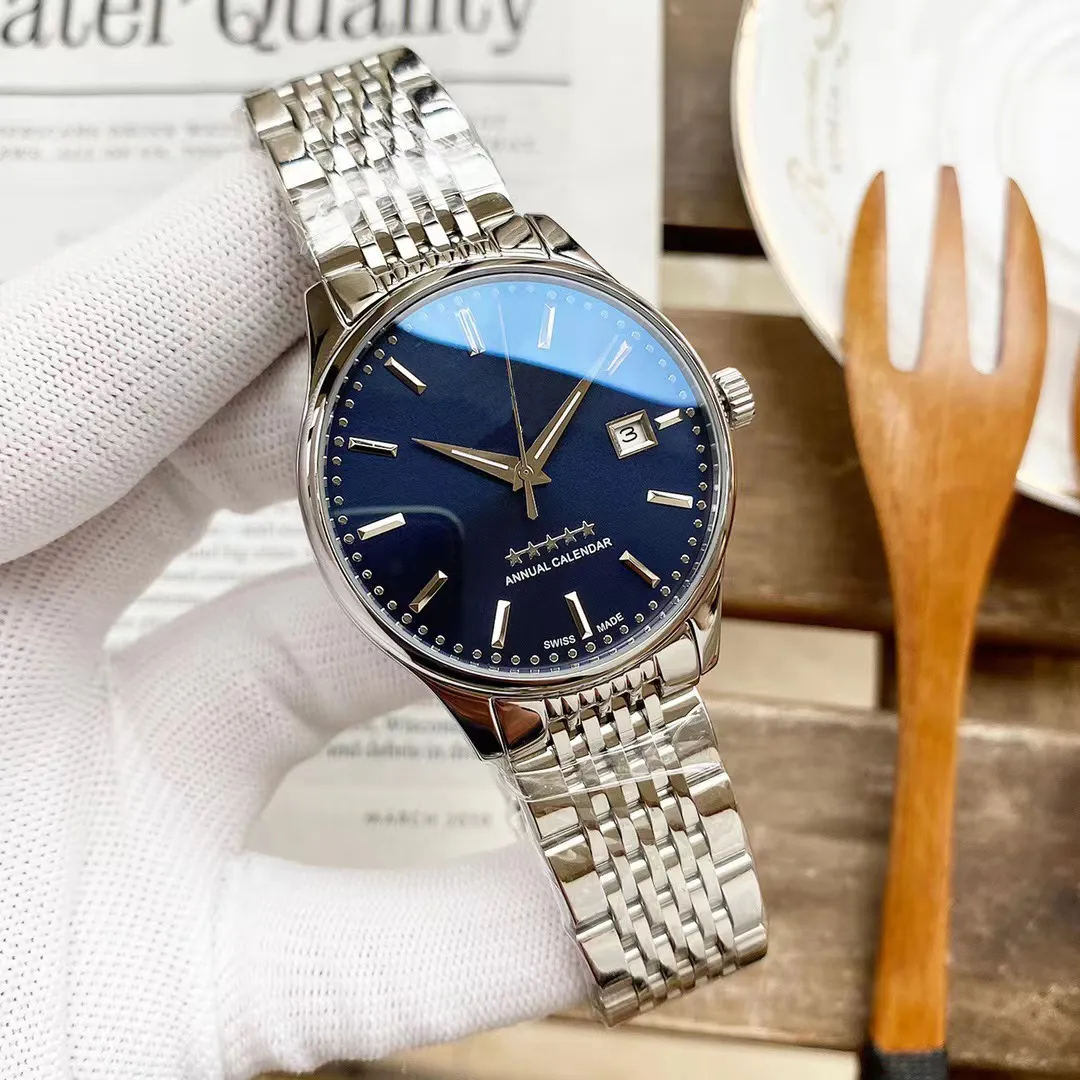 boutique men's watch Classic three needle design Longin 40mm Gentleman demeanor Automatic watch
