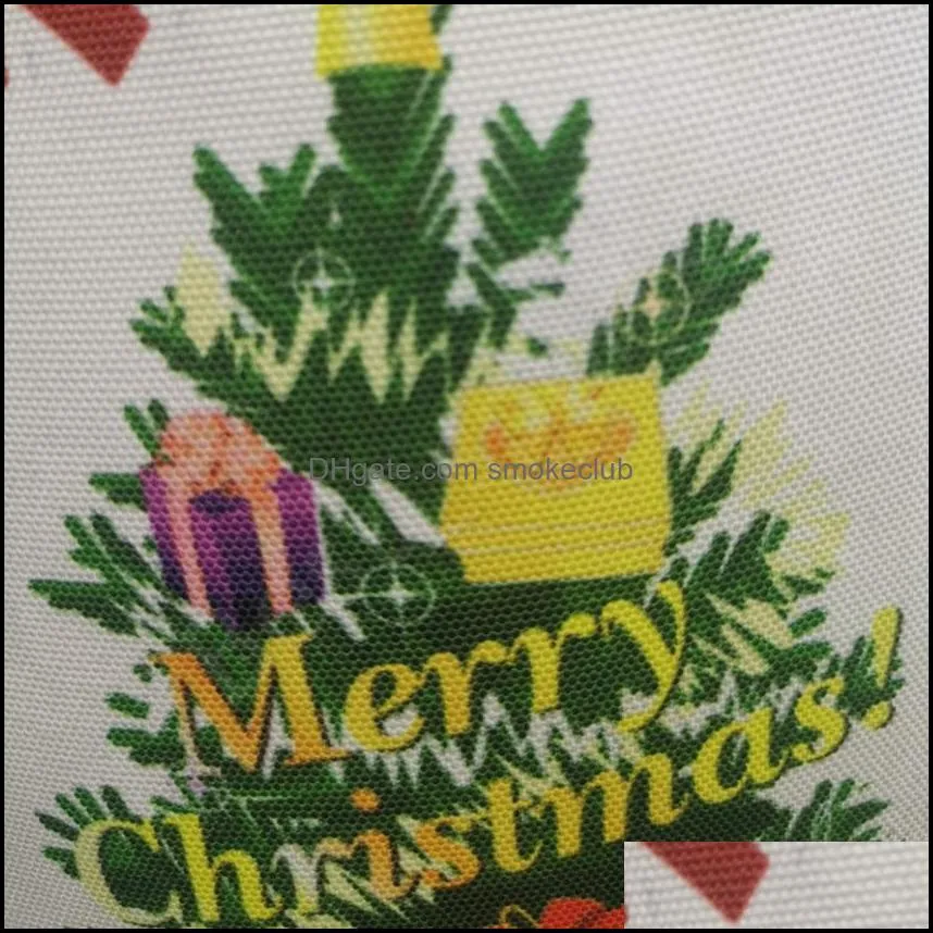 Blank Sublimation Christmas Bag Santa Sack Gift Bags Kids Personalized Christmas Gift Candy Bag Festival Decorations CYZ2805 Sea