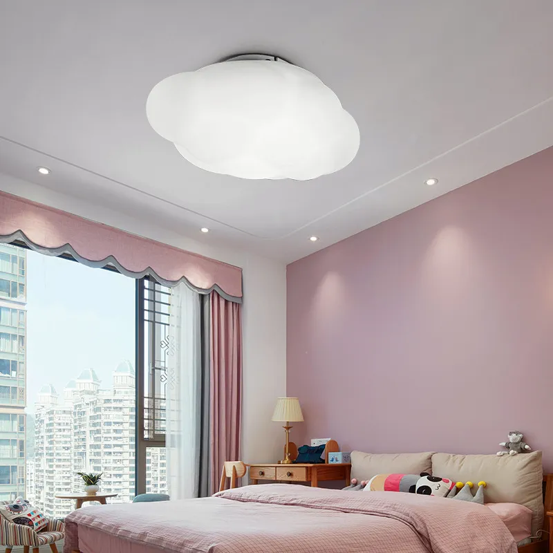 Plafonnier LED Lampe Pour Enfants Moderne Garçon Fille Chambre Spots De  Plafond Ciel Étoilé Lumière Dimmable Télécommande Éclairage Intérieur  Chambre