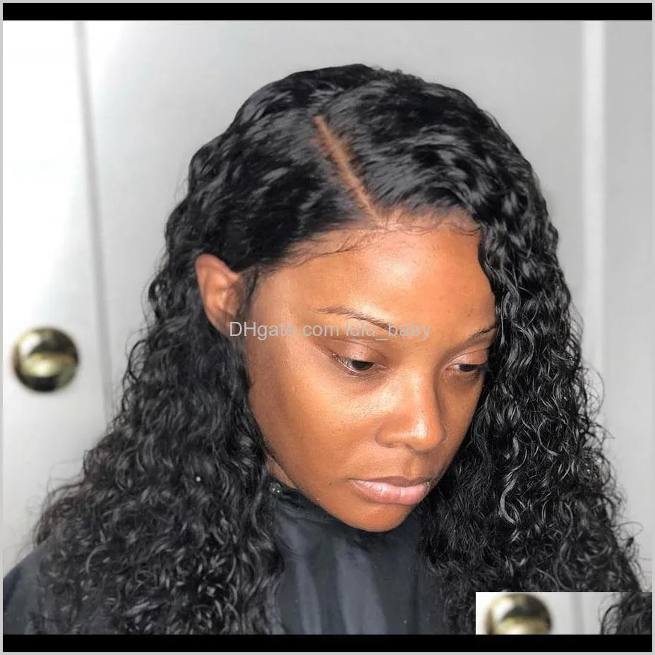 Water Wave Wig Short Curly Lace Front Human Hair Wigs For Black Women Bob Long Deep Frontal Brazilian Wig Wet And Wavy full