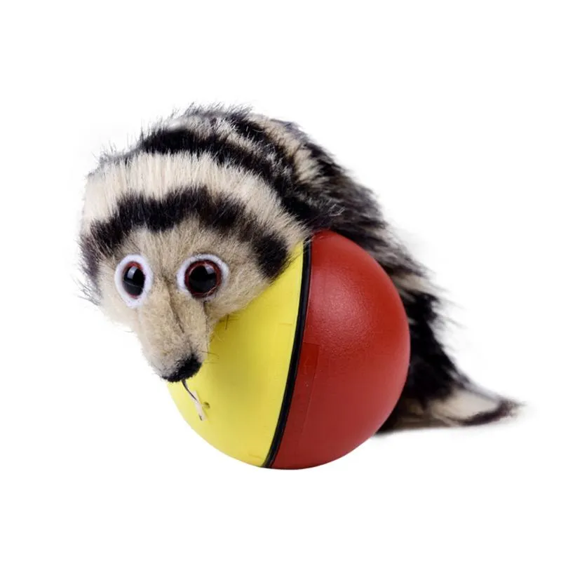 Weasel cat toy top