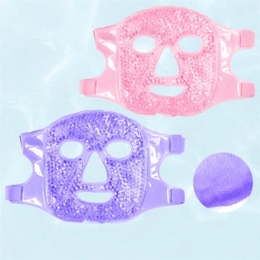 Ice Gel Eye Mask For Headache, Dark Circles, And Facial Treatment Cold