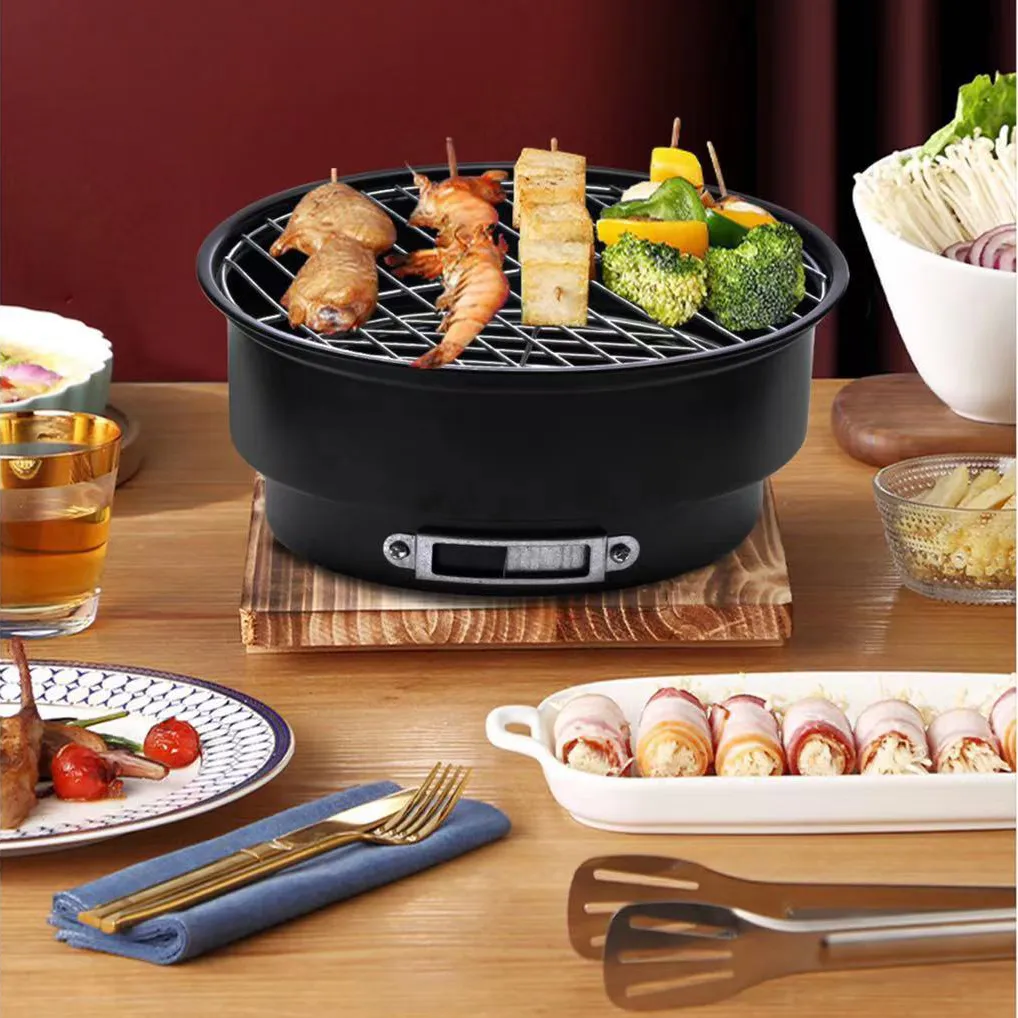 Portable Outdoor BBQ Grills Picnic Cooking Supplies Family Party