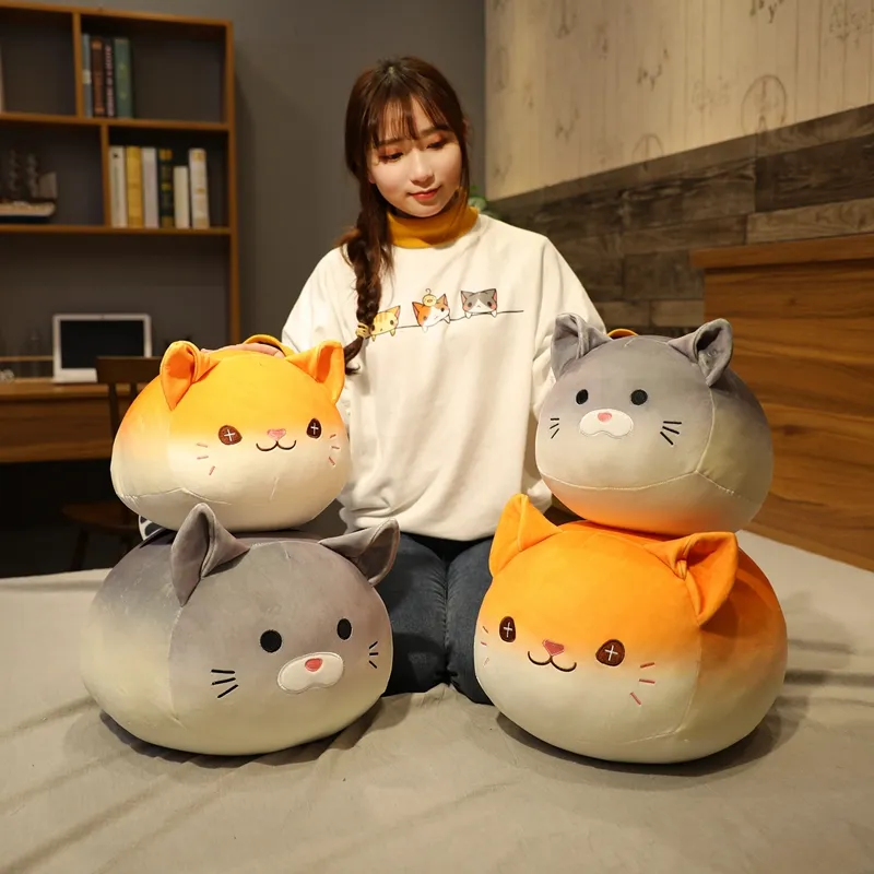 30 40cm Creative Plush Cat Bread Toy Soft Stuffed Kitten Gift for Kids