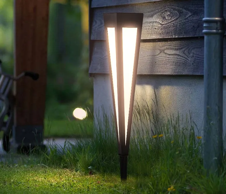 Nordic Outdoor Rasen Lampe Park Villa Garten LED wasserdichte technische Beleuchtung