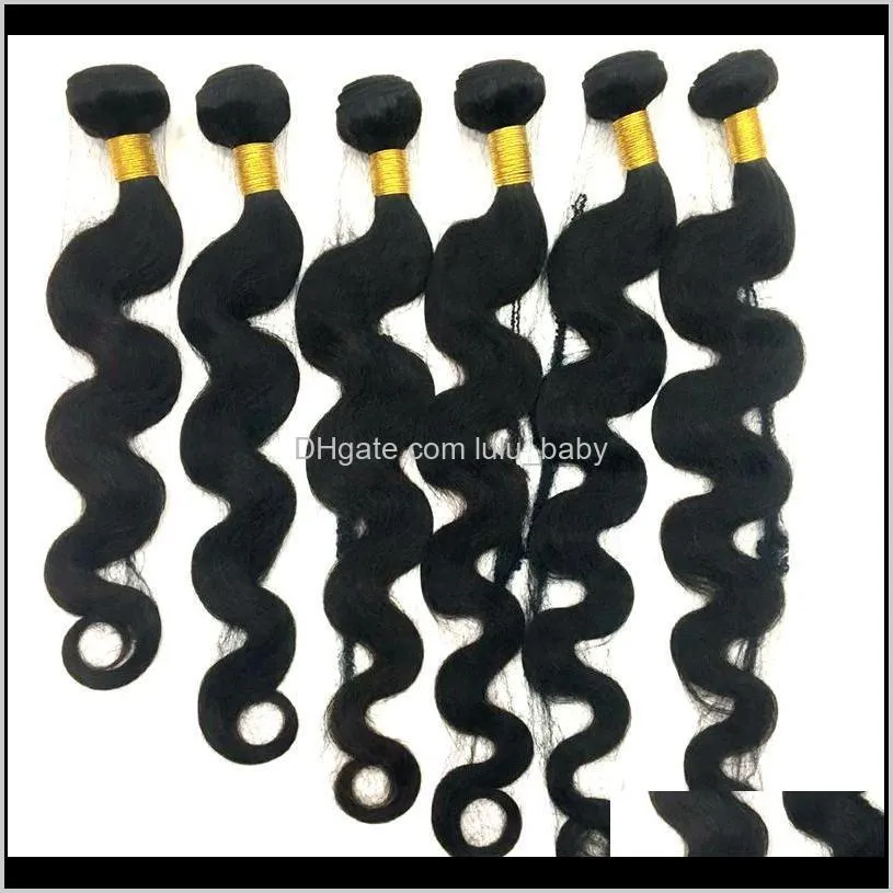 virgin human hair bundles brazilian hair weaves body wave 8~40inch unprocessed peruvian indian malaysian dyeable remy hair extensions