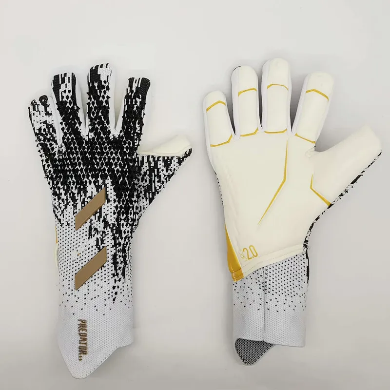 2022 4MM Nuevos guantes de portero Protección para los dedos Guantes de fútbol profesionales para hombres Adultos Niños Guantes de portero de fútbol más gruesos 294N