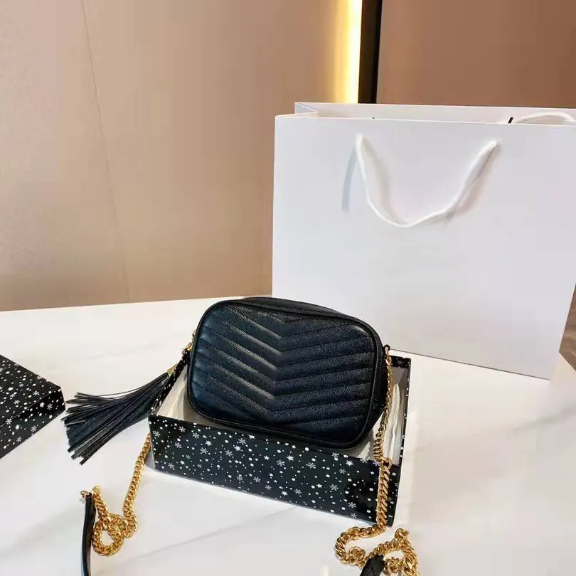 High quality camera Bags fashion bag caviar fabric single shoulderbag flow rate soft hardware perfect 