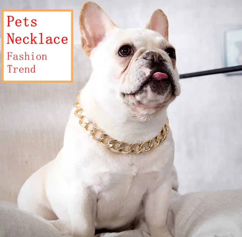 Collare Cani Di Lusso Alla Moda Accessori Decorativi Animali Domestici  Collana In Oro Di Design Catena Cubana Regolabile Bulldog Francese Cani Di  Taglia Piccola, Media E Grande Da 1,2 €