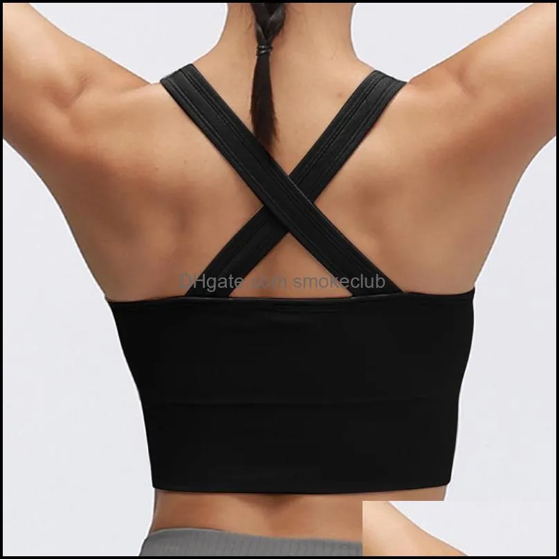 Gym Clothing Push Up Bra Anti-seismic Plus Size Underwear Woman Lingerie Fashion Sport Fitness Wireless Breathable Top Hollow Mesh