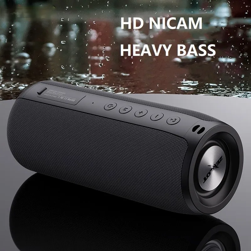 Powerful Bluetooth Speaker Bass Sound Box Wireless Portable Subwoofer Outdoor Waterproof Sports Loudspeaker Support TF, TWS, USB Flash Drive S32 S51
