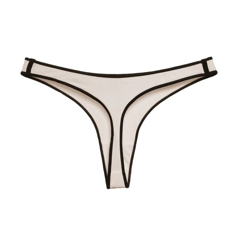 Kvinnors trosor sexiga kvinnor bomullsöversikt g thong femme sträng calcinha underkläder tanga underkläder intimat g-sträng