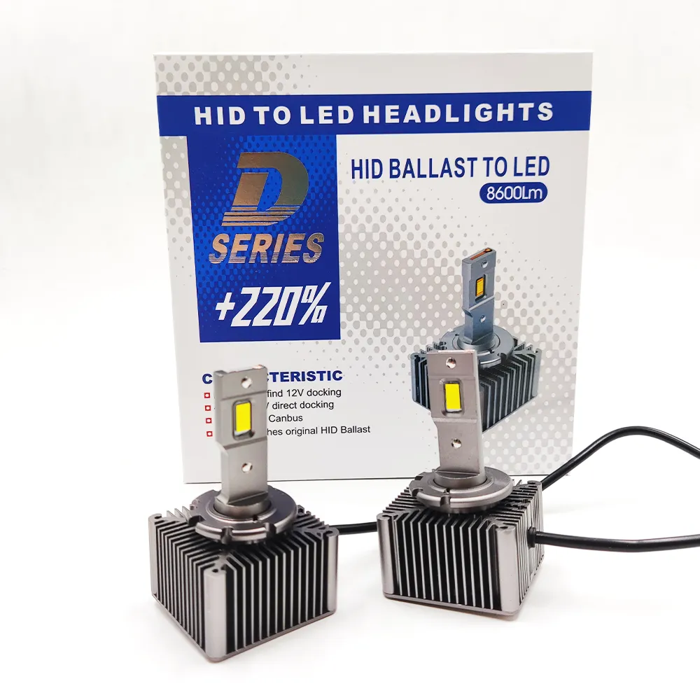 D1S D2S D3S D4S LED Headlight Bulbs, 35W 4300LM Canbus Replacement Kit For  HID Conversion, 6000K Cool White From Yangmingxue, $67.12