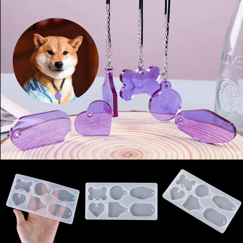 Bone Keychain Mold Resin, Various Dog Bone Resin Molds Key Chain Mold, Dog  Bone Silicone Mold for Resin, DIY Epoxy Bone Keychain Resin Mold 
