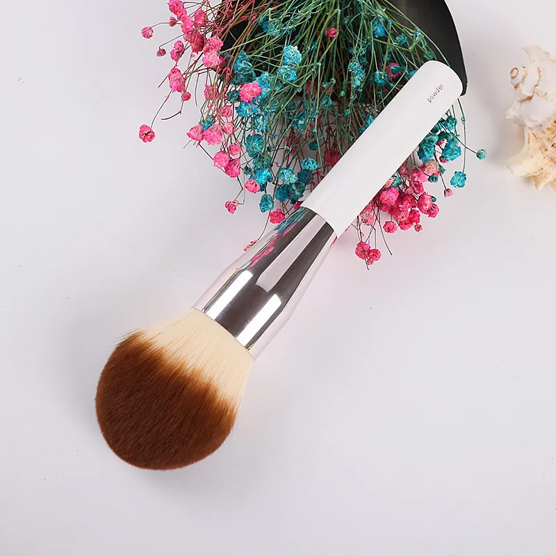 LA POWDER FOUNDATION BRUSH - Miękkie włosie syntetyczne Duże Nieskazitelne wykończenie Beauty Makeup Brushes Blender