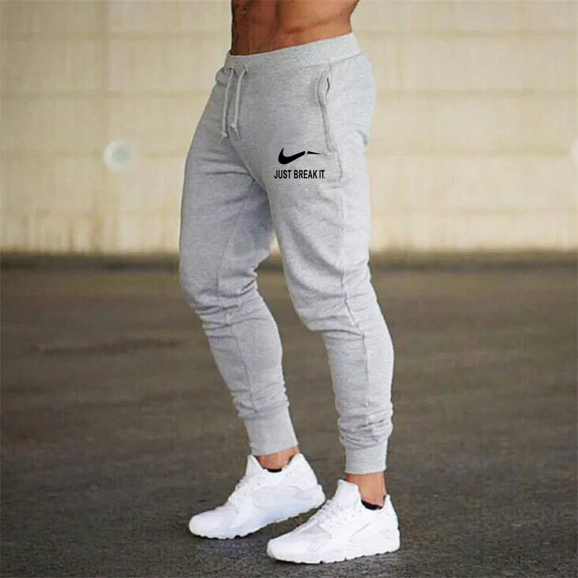 Luxury designer Mens Joggers summer Sweatpants gyms pant Fitness Brand Trousers Basketball running Tracksuit high quality clothes Men Casual JUST BREAK IT Pants