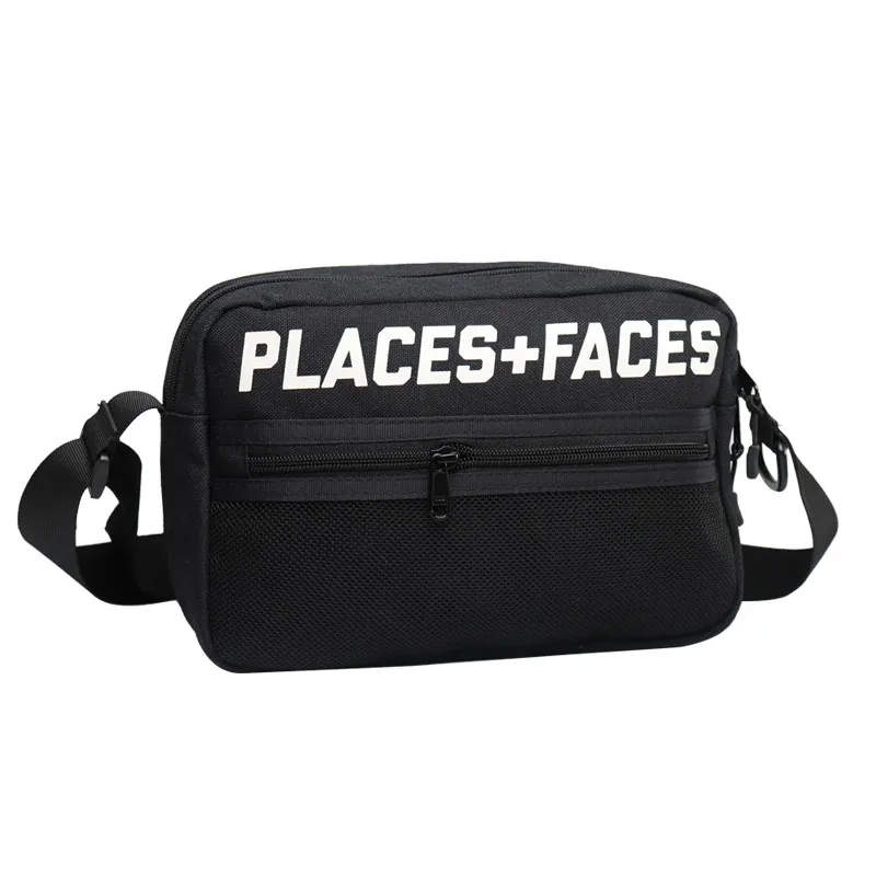 Save Big on Bulk Hip Hop Messenger Bag Fashion Hip Hop Bags Messenger Bag  Casual Boy Chest Crossbody Shoulder Bag Nightlight Letters Best Deals on 