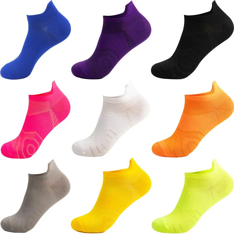 Chaussettes de sport Tian Yi Jian chaussette professionnelle hommes femmes Code mince trois pièces absorbant la sueur respirant court Tube été course