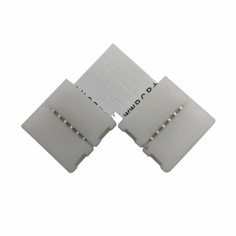 12 mm 6pin RGB + CCT L X T vorm geen soldeerverbindingsaccessoires voor RGB CCT LED-strip 6-pins connectoren