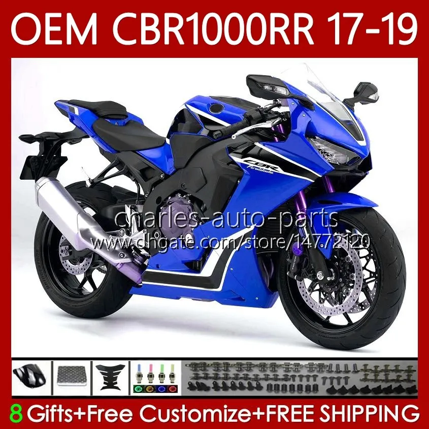 Booda CBR1000 CBR 1000 RR CC 2017-2019 BODYWORK 75NO.127 CBR 1000RR 1000CC CBR1000RR Factory Blue 17 18 19 19 eEM本体