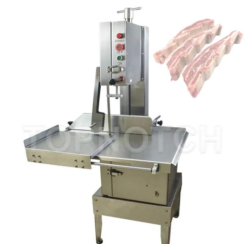 Schneidemaschine Kommerzielle Edelstahlsäge Fleisch Schweinerippchen Big Bone Slicer Rinderknochenverarbeitungsausrüstung