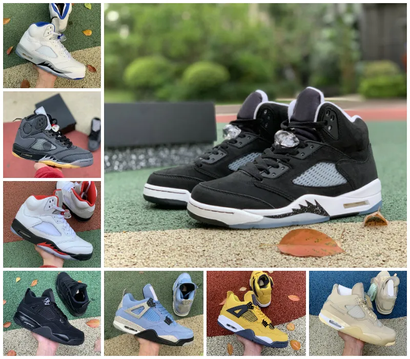 2021 Men Basketball shoes 5 5s what the anthracite Top 3 Alternate Bel 4 4s white x sail bred oreo University Blue mens women Union Taupe Haze Black Cat sneakers