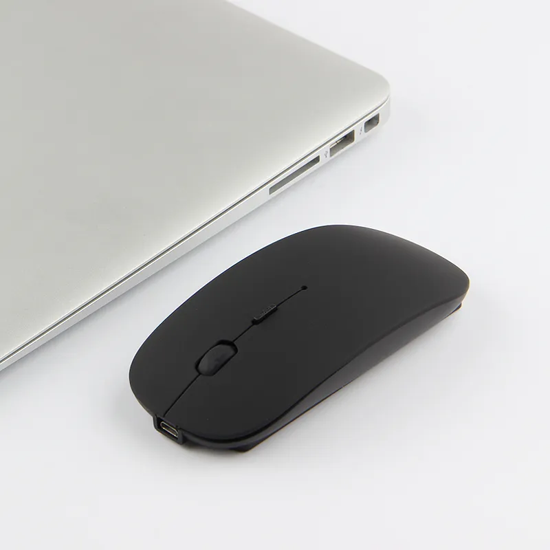 Souris Bluetooth rechargeable pour MacBook Pro Souris Bluetooth sans fil  pour Mac ordinateur portable MacBook Air Windows Notebook MacBook (or rose)