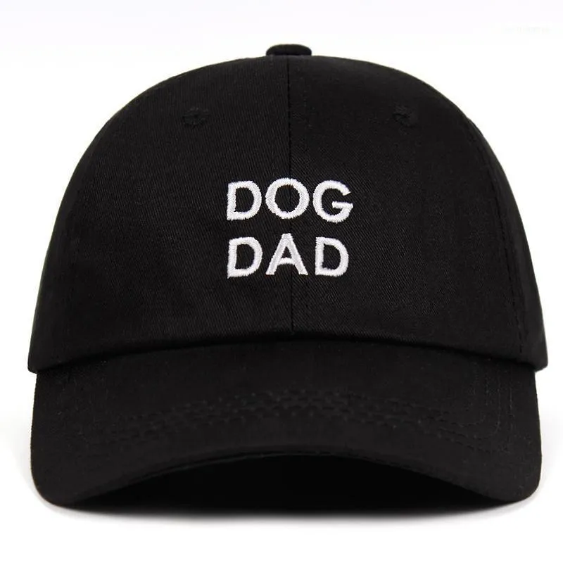 Boll Caps Dog Dad 100% Cotton Hat broderade snapback -hattar Anpassade handgjorda mödrar Dag gravid mamma unisex baseball cap1