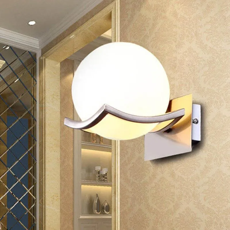 Chegada de lâmpada de parede única e lâmpadas de vidro lâmpadas de vidro para casa e27 AC90V-260V