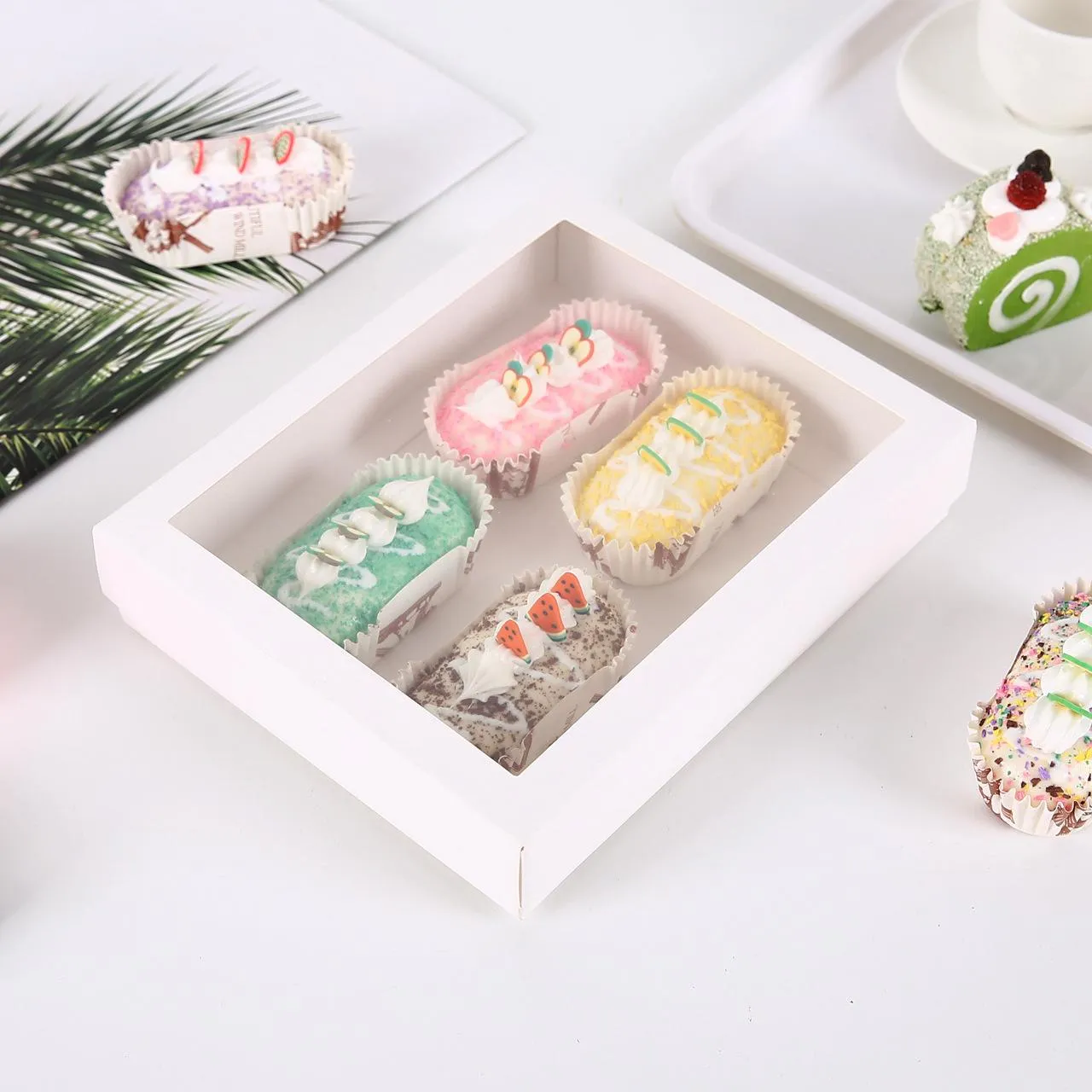 Candy Gift Boxes Chocolate Gift Boxes Bridal Birthday Bomboniere Box wedding Gifts Souvenirs Small Pastry Box Baking Packaging w-00477