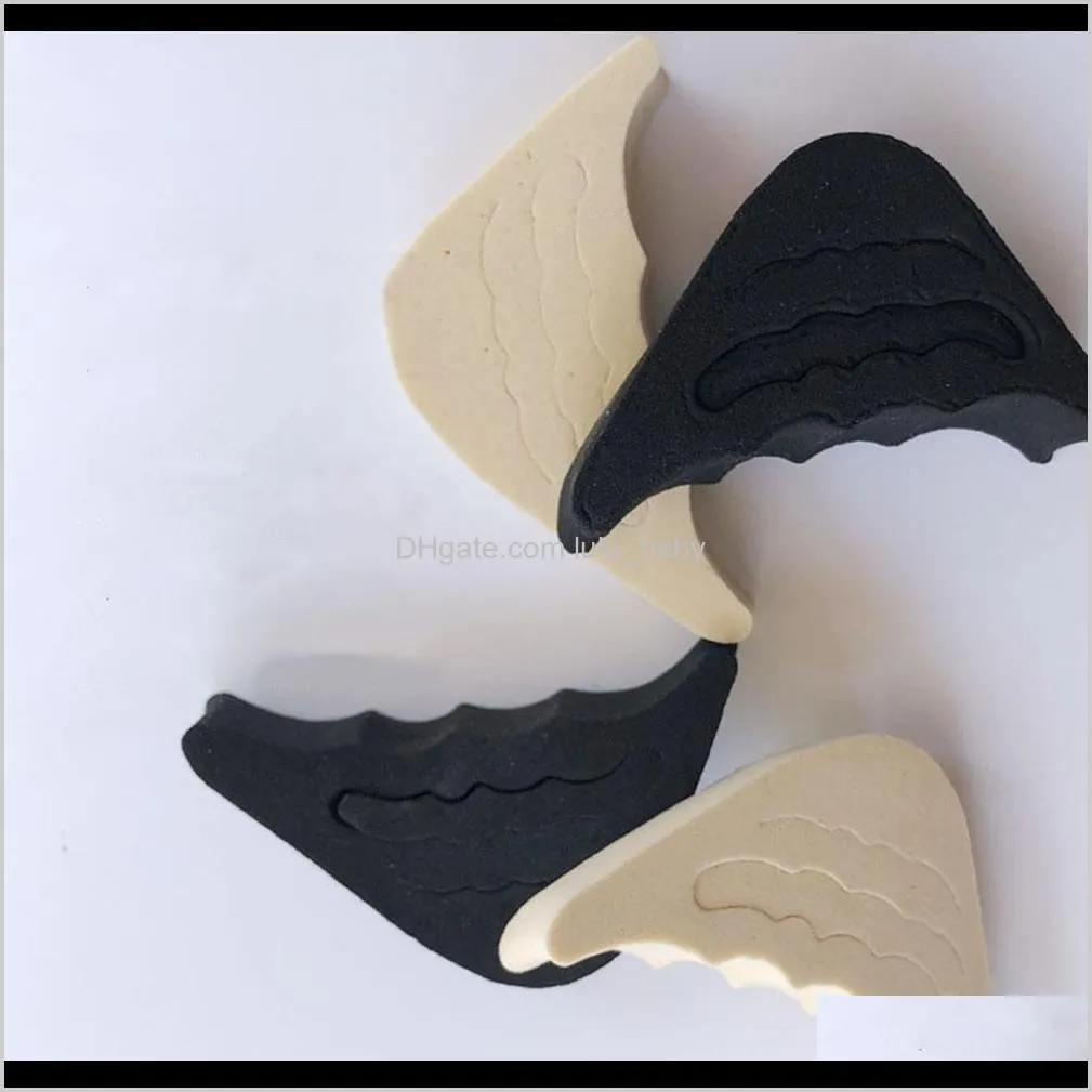 1 pair forefoot insert pad for women high heels toe plug half sponge shoes cushion feet filler insoles anti-pain pads