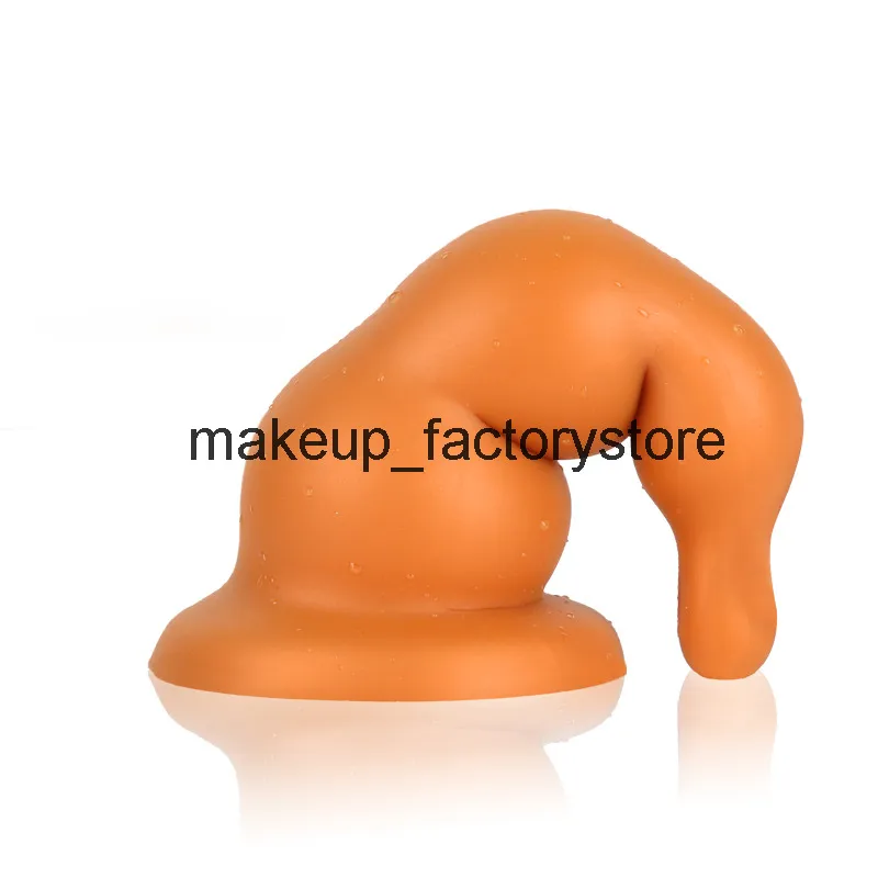 Massage Huge Anal Plug Silicone Soft Anal Dildo Big... From  Makeup_factorystore, $29.11