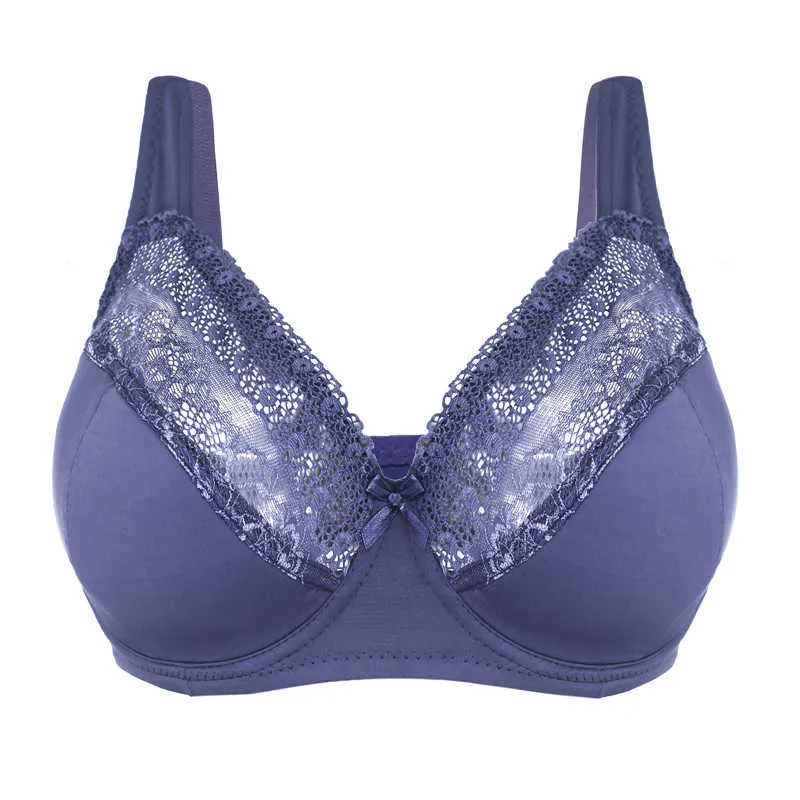 Buy Blue Floral Lace Padded Bra 36E, Bras