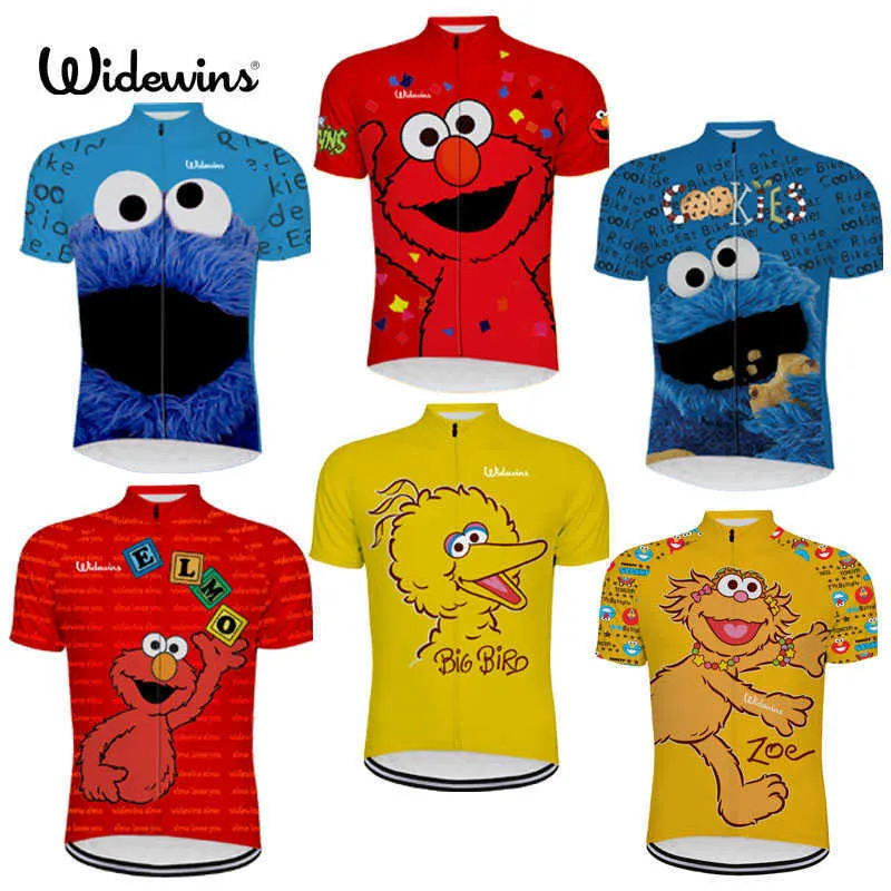 NEW 7 Cycling Jersey Styles Sesame Street Elmo Cookie Grover Zoe