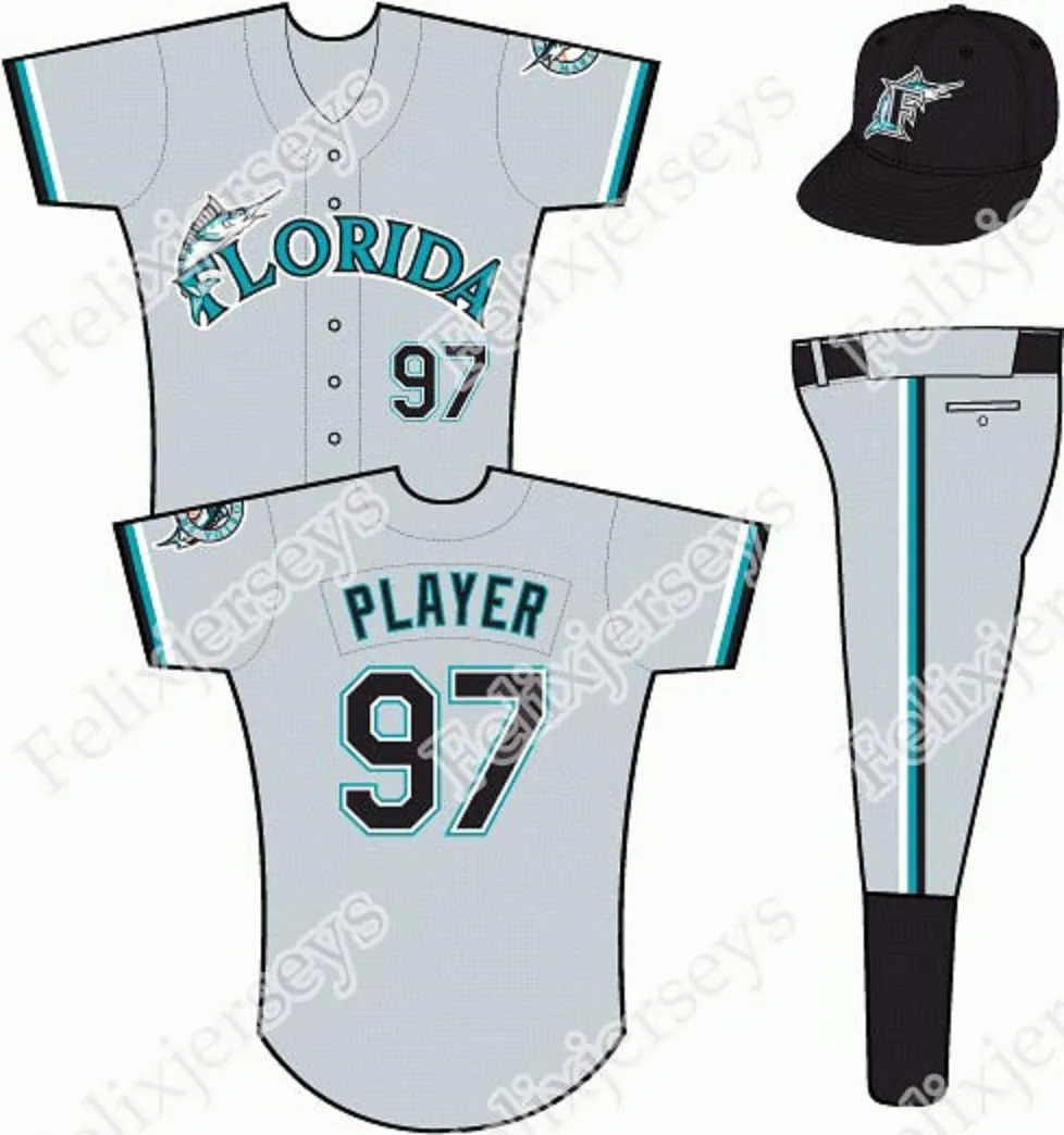 Florida Marlins 2024 Retro Baseball Jersey Stitched Breathable Polyester Mens Sizes S XXXL From Sporting2008 20.85 DHgate.Com