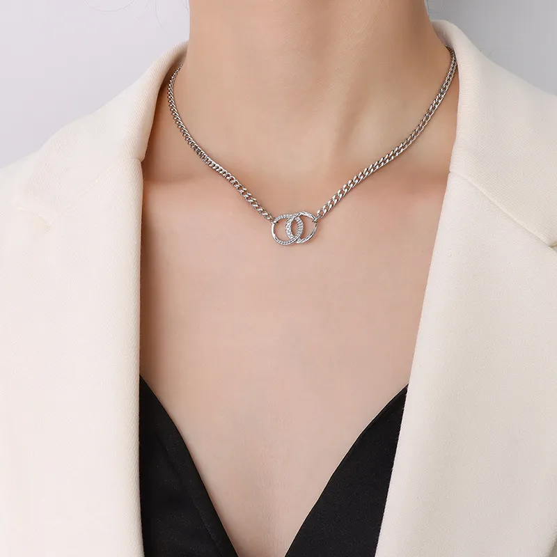 18k Gold Plated Stainless Steel Square Circle Gold Heart Pendant Necklace  For Women Beach Choker Collar With Silver Chain Link Perfect Gift For Girls  From Jmyy, $5.55