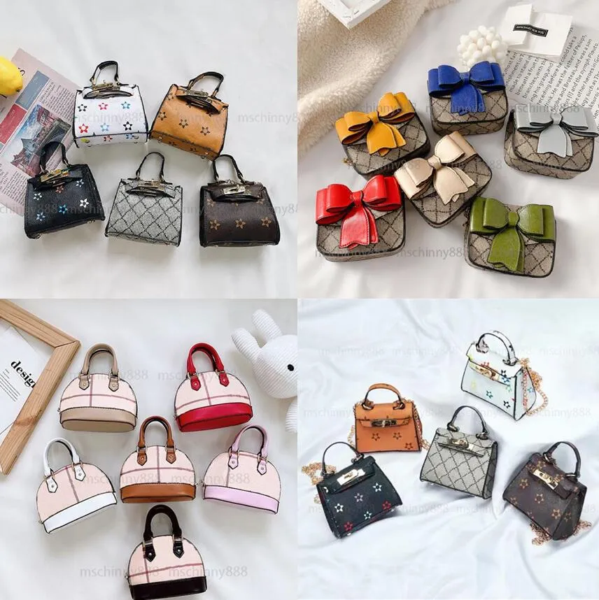 Mini Bolsa Bebê Crianças Um Ombro Cross-Body Bag Kids Moda Sacos Bolsas de Meninas da Criança