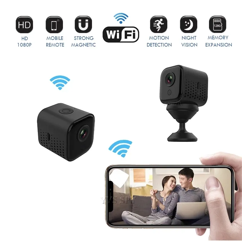 HD 1080P Mini caméra Wifi IP Vision nocturne sécurité Micro-caméra maison intelligente CCTV détection de mouvement vidéo DVR caméscope Espias Gizli Kamera Micro Cam