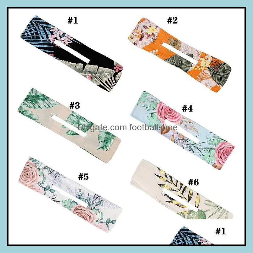 tiktok Same Headbands Updo tools bow tie hair band, printing Hairpin, , rotating hair belts, hair ornament 9163