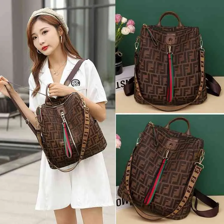 Purses Discount Spring and winter new dual-purpose color double shoulder sling casual women's bag purse