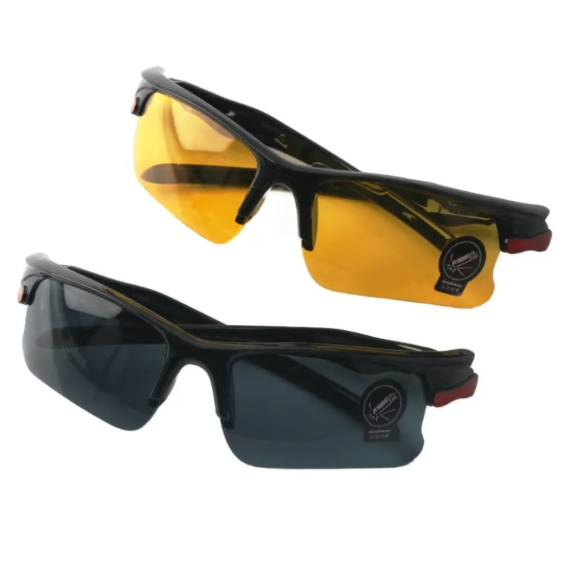 Óculos de visão noturna engrenagens protetidas Óculos de sol Drivers de visão noturna óculos de proteção de interiores Anti-brilho FRAMAMANTES DE MATHA DE