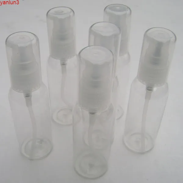 Bouteille de lotion en plastique de haute qualité de 50 ml Crème transparente pour distributeur de savon pour animaux de compagnie avec pompe de pulvérisation Clear Capgood qté
