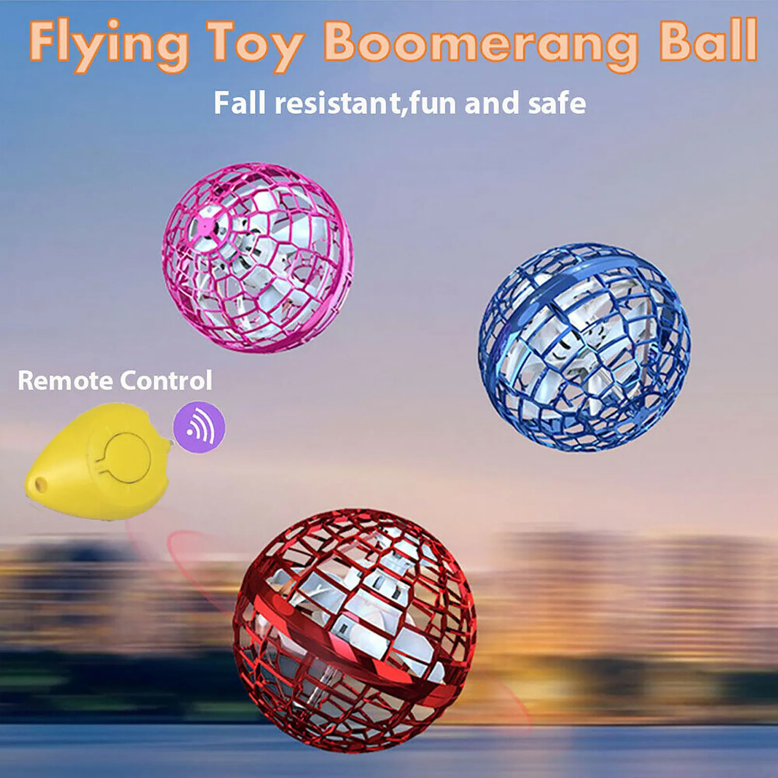 360 Rotating Flying Boomerang Magic Mixies Magical Drone Toy