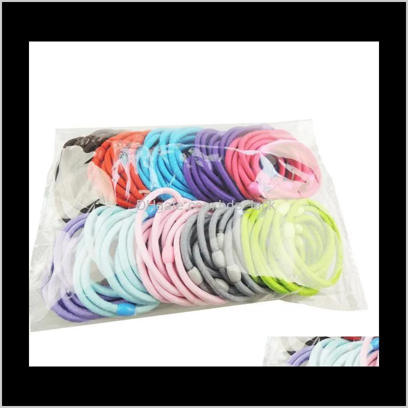 Aessoires Baby, Kids MaternityWholesale- Fantastische D0N28 Baby Kinderen Elastische Band Aessory Black Plus Veet Haarste Hoofdband Mix Candy C