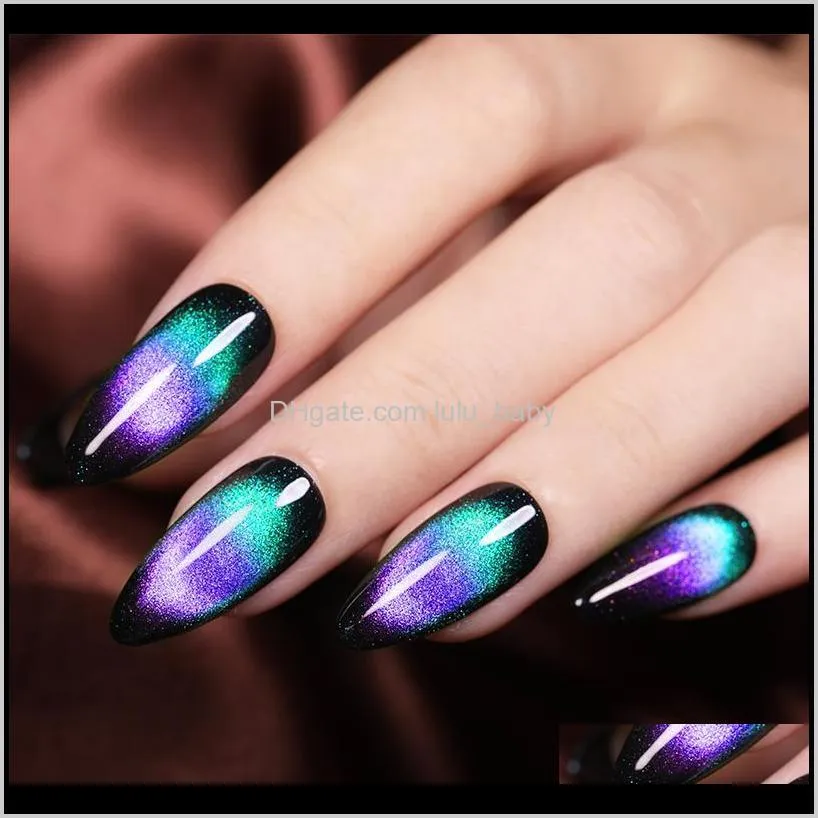 new ur sugar 7.5ml 9d galaxy cat eye nail gel magnetic soak off uv led nail varnish semi permanent manicure gel lacquer
