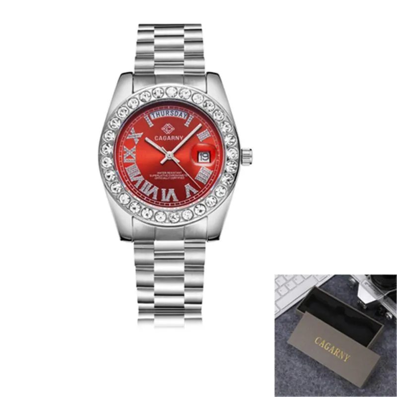 DHgate.com:Mens Iced-Out Hip-Hop Wristwatch: Quartz