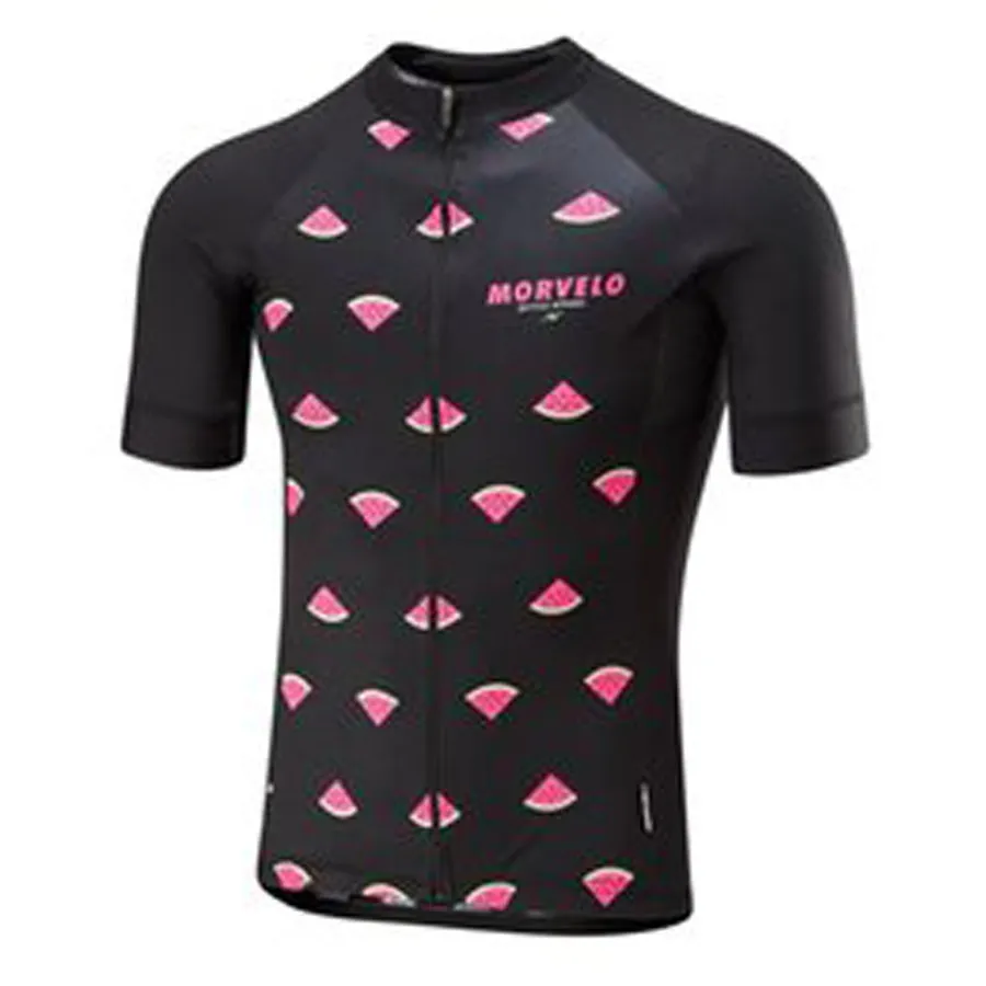 Morvelo Pro team Men's Breathable Cycling Short Sleeves jersey Road Racing Shirts Riding Bicycle Tops Outdoor Sports Maillot S21042329