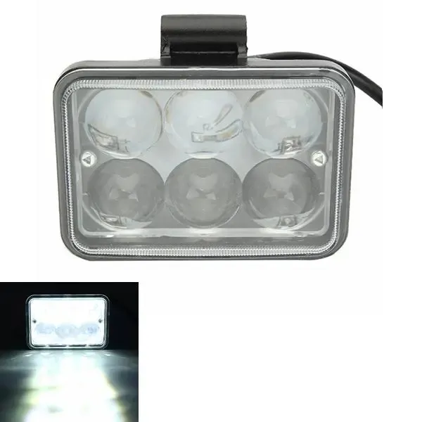 12 V 18 W 7000K Motocykl Super Bright Spot Lightt LED Reflektory Obiektyw Sox Six Lamp Lights Lights